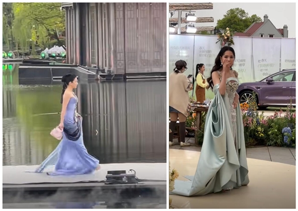 李若彤和刘亦菲齐聚杭州:两代小龙女同时现身西湖