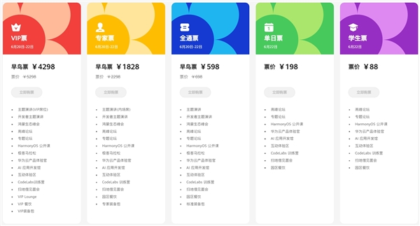提前感受纯血鸿蒙6!华为开发者大会HDC2025早鸟票今日开售