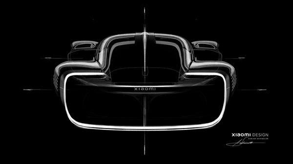 小米首款概念超跑!雷军公布小米VGT跑车设计手稿:科幻、未来