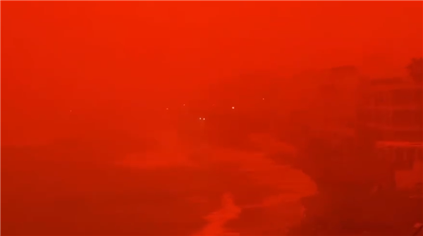 末日景象不过如此！罕见沙尘暴席卷希腊利比亚：漫天血红色