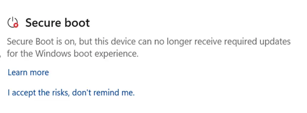 Windows安全启动证书6月到期:微软新增三色提醒!一眼看出更新状态