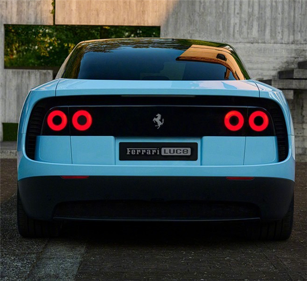 四电机马力超千匹 法拉利首款纯电动车Ferrari Luce发布：苹果味十足
