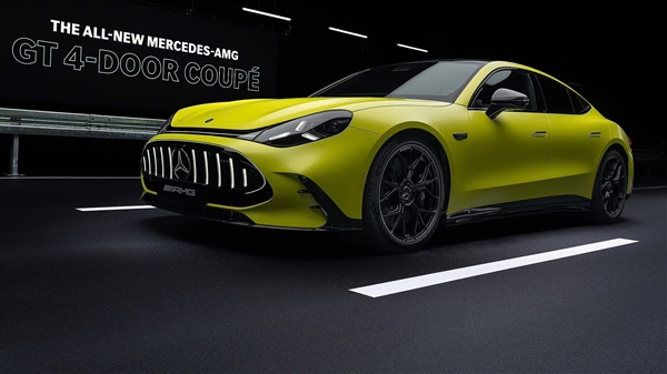 首搭三台轴向磁通电机 全新梅赛德斯-AMG GT纯电四门跑车首秀