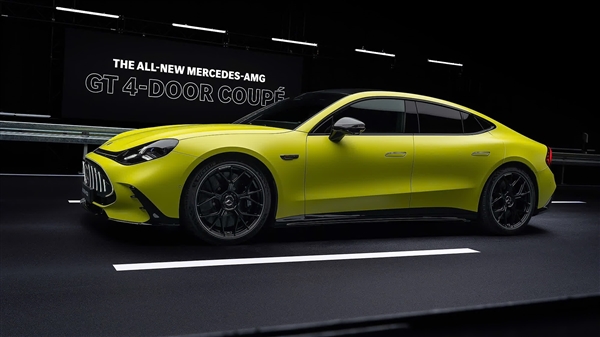 首搭三台轴向磁通电机 全新梅赛德斯-AMG GT纯电四门跑车首秀