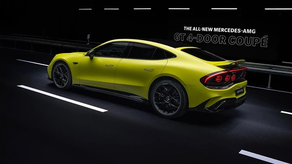 首搭三台轴向磁通电机 全新梅赛德斯-AMG GT纯电四门跑车首秀