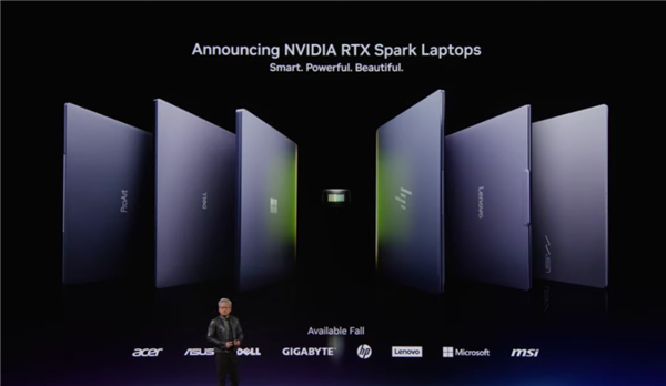 NVIDIA重新发明PC！黄仁勋正式发布Windows专用处理器RTX Spark：所有老电脑都可以扔了