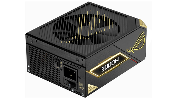 华硕ROG限量版电源上市：3000W标配四根12V-2×6线缆