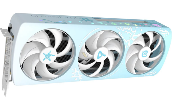 蓝粉动漫风！映众推出RTX 5070樱花限定版：隐藏供电+磁吸背板