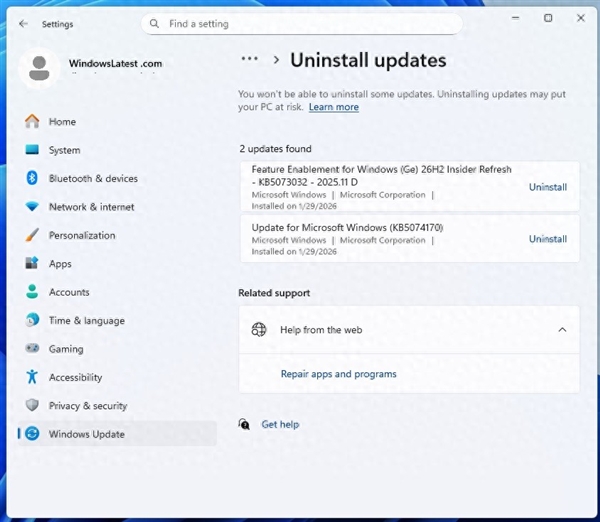 今秋发布！微软正式官宣Windows 11 26H2：2分钟完成更新、硬件要求没变化