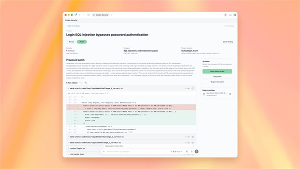 OpenAI“抓虫AI”登顶测试榜 能发现漏洞更能一键打补丁