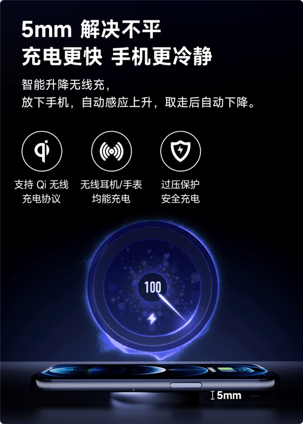 抵5件家具 8H智能床头柜发布：带指纹保险柜还能连米家APP