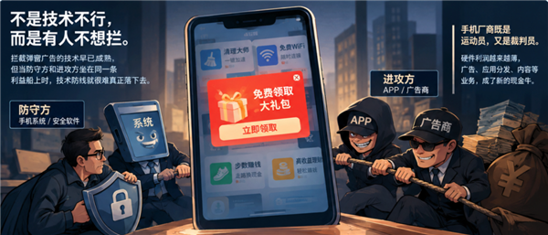 盲人也逃不掉的弹窗广告 一门击穿底线的生意